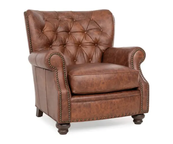 512 Leather Stationary Chair