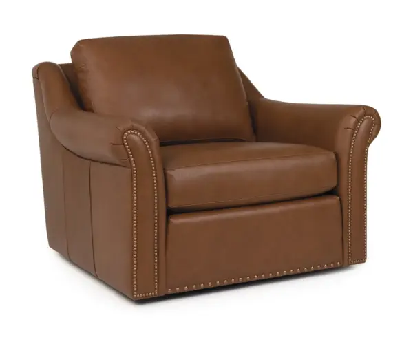 9021 Leather Swivel Chair