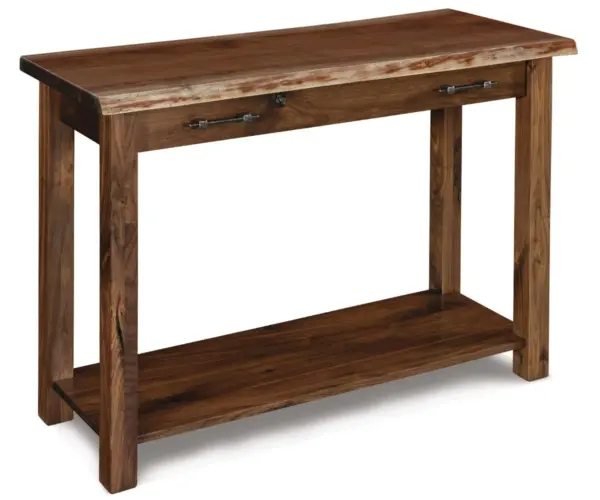 Timbra Sofa Table - Live Edge