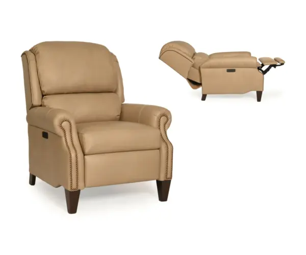 755 Leather Motorized Reclining Chair