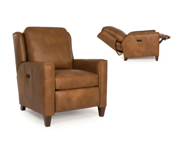 743 Leather Motorized Reclining Chair